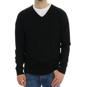 MAGLIA SCOLLO V TAKE TWO NERO